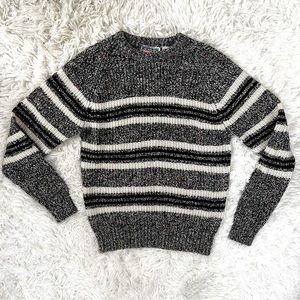 Vintage 80s 90s retro graphic wool sweater